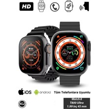Normadia T800 Ultra 2023 Akıllı Saat, Sağlık ve Spor Takibi, Ios ve Android Uyumlu