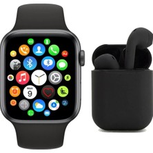 Normadia Akıllı Saat T500 Plus ve Kablosuz Kulaklık Ikili Set, Ios ve Android Uyumlu