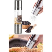 PremiumPort 22 cm Profesyonel Baharat ve Kaya Tuzu Öğütücü, Steak ve Baharatlar Için