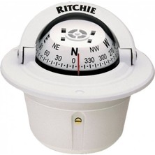 Özbience Ritchie F-50 Gömme Rescue Boat Pusula Beyaz – Güçlü ve Güvenilir Navigasyon Aracı