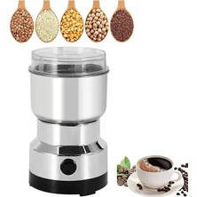 PremiumPort Paslanmaz Çelik Çok Fonksiyonlu Elektrikli Öğütücü, Kahve ve Baharat Öğütücü