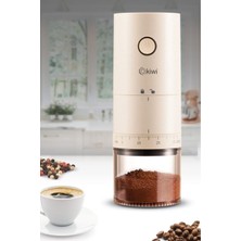 PremiumPort Pratik Şarjlı Kahve ve Baharat Öğütücü Krem 871301