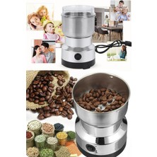 PremiumPort Paslanmaz Çelik Elektrikli Kahve Öğütücü, Profesyonel Öğütme Cihazı