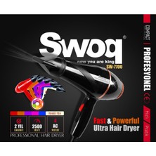 Allians Profesyonel 2500W Güçte, Hızlı ve Parlak Sonuçlar Sağlayan Fön Makinesi