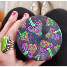 PremiumPort 50MM Mushroom Baharat Öğütücü, Şık ve Pratik Kullanım Sağlar