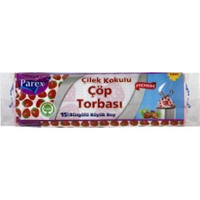 2 Adet Parex Büzgülü Vanilya Kokulu Çöp Torbası 10'lu