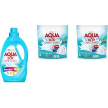 Aquabor Doğal Mineralli Sıvı Renkliler + Tablet + Tablet Set