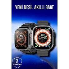 Normadia 45 mm Gri Kasa Ultra Akıllı Saat, Sesli Görüşme, Sağlık Takibi, Suya Dayanıklı