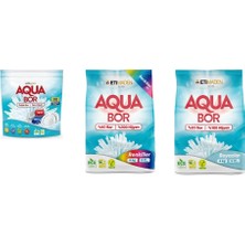 Boron Aquabor Doğal Mineralli Tablet + 4 kg Renkliler + 4 kg Beyaz 3 Lü Set