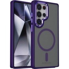 Samsung Galaxy S25 Ultra Winner Magsafe Kapak - Derin Mor