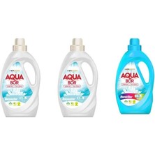 Boron Aquabor Doğal Mineralli Sıvı Beyaz + Sıvı Beyaz  + Sıvı Renkliler 3 Lü Set