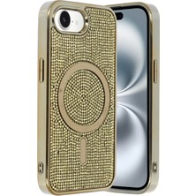 Apple iPhone 16E Helen Magsafe Kapak - Gold