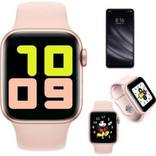 Normadia T500 Akıllı Saat, Ios ve Android Uyumlu, Pembe, Fonksiyonel ve Şık