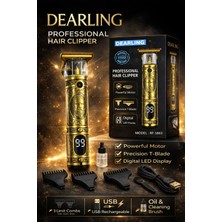 Allians Çelik Kasa Profesyonel T-Bıçaklı Çok Amaçlı Tıraş Makinesi