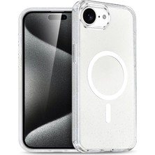 Apple iPhone 16E Star Magsafe Kapak - Şeffaf