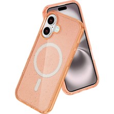 Apple iPhone 16 Star Magsafe Kapak - Turuncu