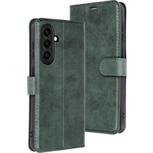 Samsung Galaxy A26 Kılıf Trend S Plus Kapaklı Kılıf - Yeşil