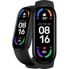 Normadia Renkli Ekran Akıllı Bileklik, Ios ve Android Uyumlu, Tansiyon Teması