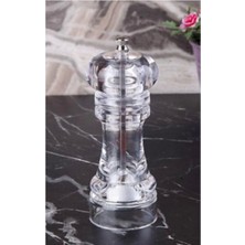 PremiumPort Akrilik El Değirmeni, 13 Cm, Pratik ve Şık Mutfak Aksesuarı