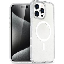 Apple iPhone 16 Pro Star Magsafe Kapak - Şeffaf