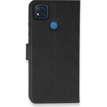 Xiaomi Redmi 9c Kılıf Trend S Plus Kapaklı Kılıf - Siyah