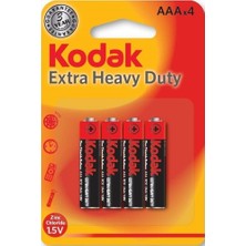 Kodak Pil Alkalin Ince 4'lü