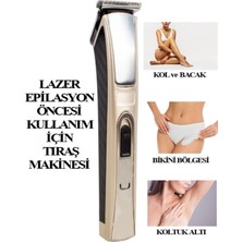 Allians Tüm Vücut ve Yüz Için Lazer Epilasyon Uyumlu Tıraş Makinesi