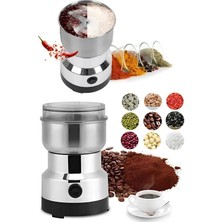 PremiumPort Çok Fonksiyonlu Elektrikli Öğütücü, Tahıl, Baharat, Fındık, Pirinç, Çelik