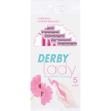 5 Adet Derby Lady Tıraş Bıçağı 5'li