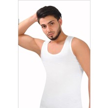 MTM My The Mall Giyim Beyaz Penye 6'lı Erkek ATLET-SISMEN02