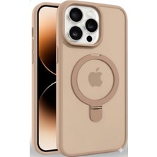 Ett iPhone 14 Pro Halka Standlı Magsafe Şeffaf Kılıf