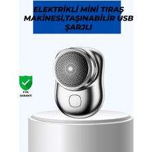 Allians Sessiz USB Tıraş Makinesi, Mikro Titreşimli, Hafif ve Pratik Kullanım