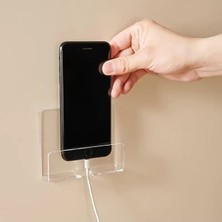 Özbience Yatak Odası Için Modern Duvar Telefon Tutucu, Şık ve Pratik Tasarım