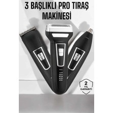 Allians Yüksek Performanslı 3 Başlıklı Profesyonel Tıraş Makinesi