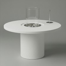 Hobi Tarım Beton Ateş Çukuru Masa 120X120X75CM