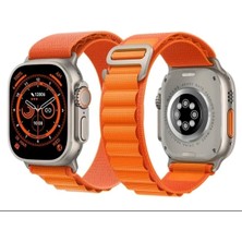 Normadia Çift Kordon Akıllı Saat 49MM Siyah Alpin ve Turuncu Ocean Renkler