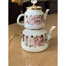 PremiumPort Şık ve Şirin 3010 D Vintage Çaydanlık, Zarif Tasarımıyla Dikkat Çeker