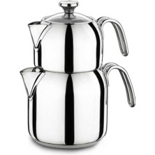 PremiumPort Paslanmaz Çaydanlık Takımı, Şık ve Dayanıklı, Kolay Kullanım