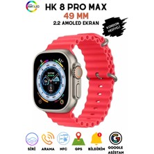 Normadia Hk8 Pro Max Akıllı Saat, Amoled Ekran, Pusula, Gps, Nfc, Siri Uyumlu
