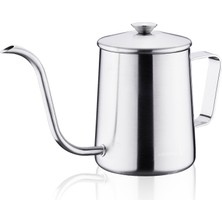 PremiumPort Kahve Demleme Kettle 0,6l, Şık ve Fonksiyonel, Dayanıklı Metal Tasarım