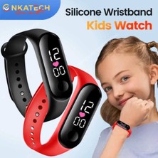 Normadia Renkli Dijital Çocuk Kol Saati, Su Geçirmez, Dokunmatik LED Ekran, Bileklik 2023