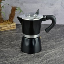 PremiumPort Şık Moka Cezve 6 Fincan, 300 Ml, Şık ve Kaliteli Kahve Deneyimi