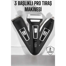 Allians Profesyonel 3 Başlıklı Tıraş Makinesi ile Kusursuz ve Pratik Tıraş Deneyimi
