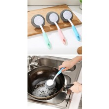 Esranın Dünyası Mangal Temizleme Fırçası - Barbekü Fırçası - Lavabo Bulaşık Fırçası RSEVV34-ESRDNS