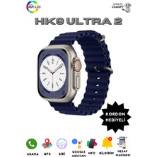 Normadia Hk9 Ultra 2 Akıllı Saat, Çift Çekirdek, Yapay Zeka, Gen3, Oyun Yüklü, Kordon Hediye