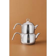 PremiumPort Modern Indüksiyon Midi Çaydanlık Takımı, Şık ve Kullanışlı Set