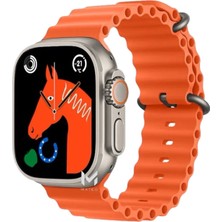 Normadia T10 Ultra 49MM Çift Kordon Akıllı Saat, Kablosuz Şarj ve Çok Fonksiyon