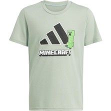 AKD6873 Adidas Minecraft Tee &amp;ccedil;ocuk T-Shirt Yeşil