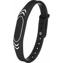 Normadia Su Geçirmez Siyah Rfıd Bileklik, 125 Khz Kapı Geçiş Aygıtı