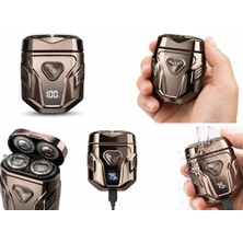 Allians Mini Şarjlı Dijital Ekranlı Seyahat Tıraş Makinesi